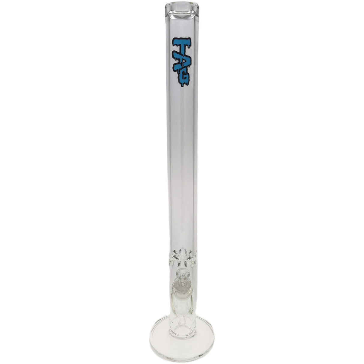 Thick Ass Glass 30" Ultra Thick Straight Tube Bong w/ 28-18MM Downstem