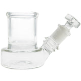 Thick Ass Glass 3.5" Q-Tip ISO Cleaning Jar w/ Alcohol Reservoir & Joint Plug