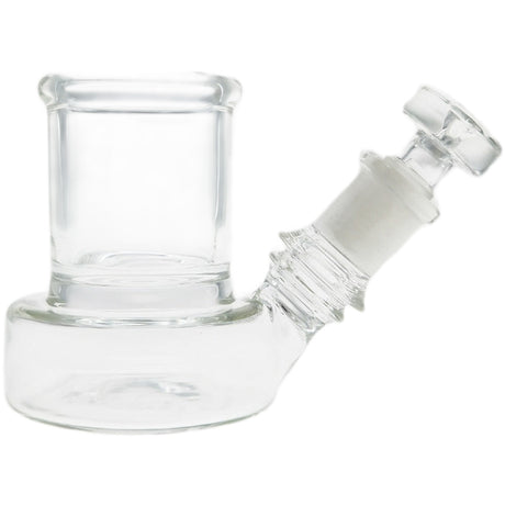 Thick Ass Glass 3.5" Q-Tip ISO Cleaning Jar w/ Alcohol Reservoir & Joint Plug