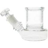 Thick Ass Glass 3.5" Q-Tip ISO Cleaning Jar w/ Alcohol Reservoir & Joint Plug