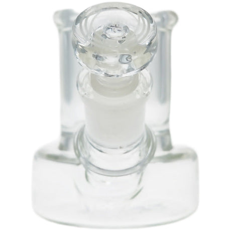 Thick Ass Glass 3.5" Q-Tip ISO Cleaning Jar w/ Alcohol Reservoir & Joint Plug
