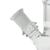 Thick Ass Glass 3.5" Q-Tip ISO Cleaning Jar w/ Alcohol Reservoir & Joint Plug