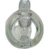 Thick Ass Glass 7" Mini Klein Bong - Hammer Head Perc, 10mm Female, 4mm Thick