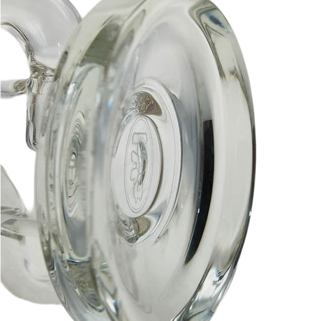 Thick Ass Glass 7" Mini Klein Bong - Hammer Head Perc, 10mm Female, 4mm Thick
