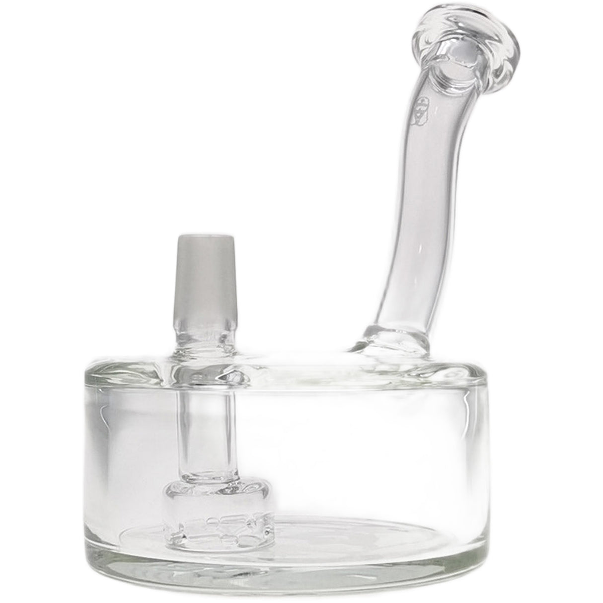 Thick Ass Glass 7" Quartz Puck w/ Showerhead Percolator 18MM