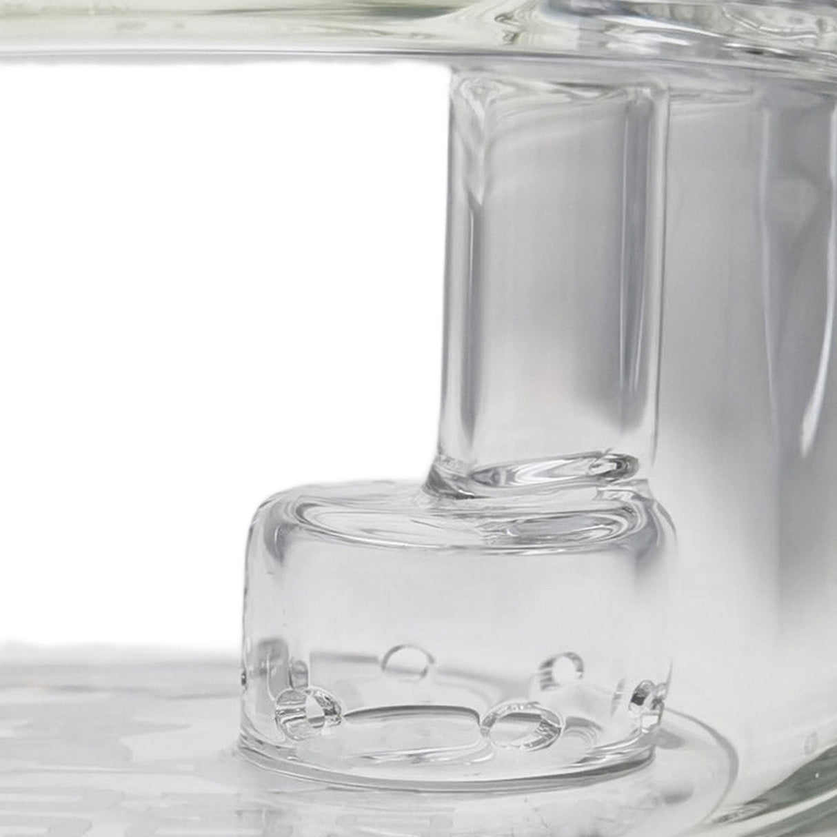 Thick Ass Glass 7" Quartz Puck w/ Showerhead Percolator 18MM