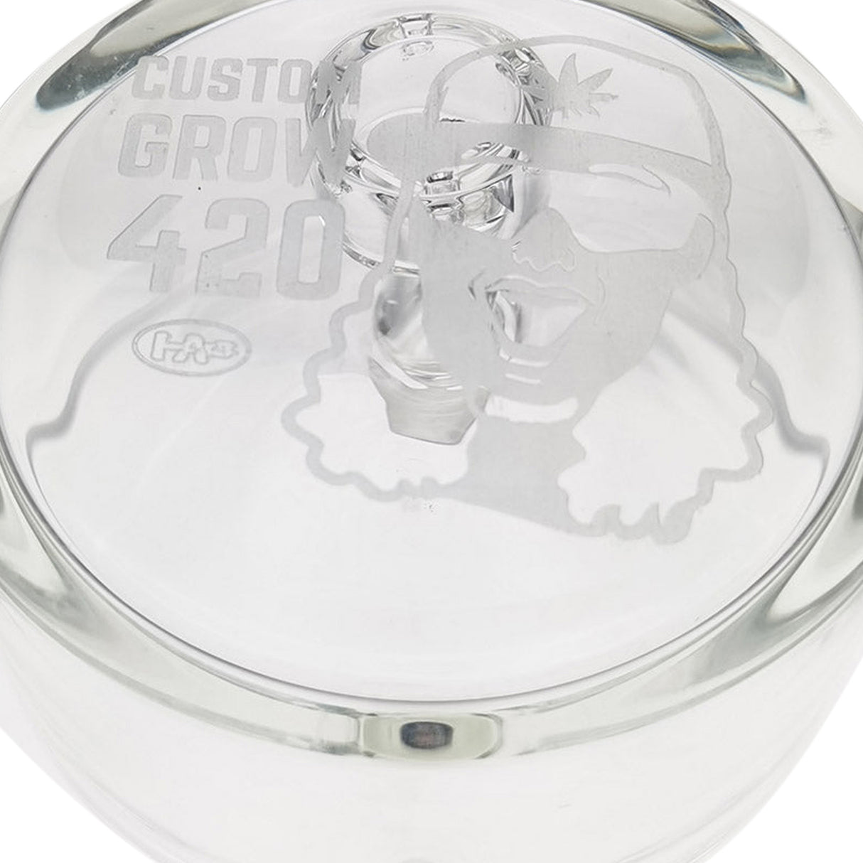 Thick Ass Glass 7" Quartz Puck w/ Showerhead Percolator 18MM