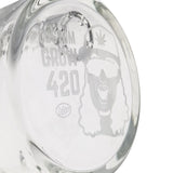 Thick Ass Glass 7" Quartz Puck w/ Showerhead Percolator 18MM