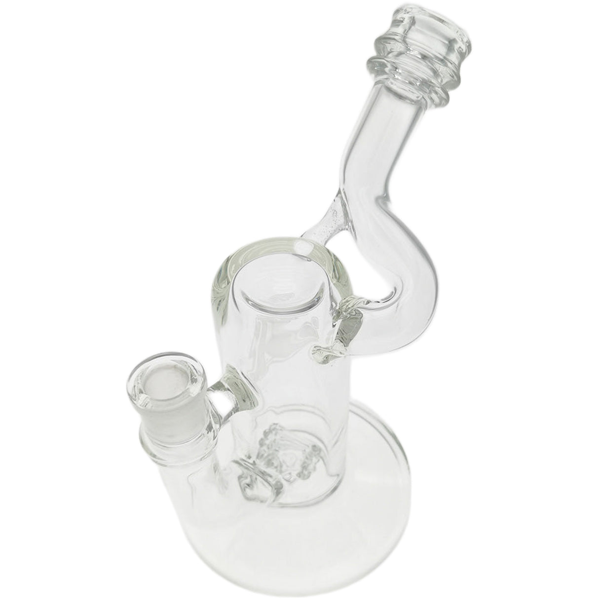 Thick Ass Glass 8" HammerHead Perc Dab Rig 50x7MM - 14MM Female