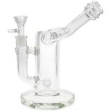 Thick Ass Glass 8" HammerHead Perc Dab Rig 50x7MM - 14MM Female