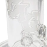 Thick Ass Glass 8" HammerHead Perc Dab Rig 50x7MM - 14MM Female