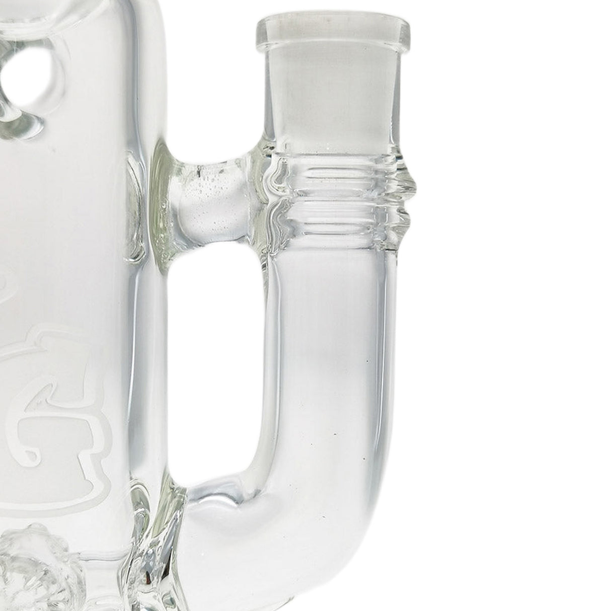 Thick Ass Glass 8" HammerHead Perc Dab Rig 50x7MM - 14MM Female
