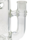 Thick Ass Glass 8" HammerHead Perc Dab Rig 50x7MM - 14MM Female