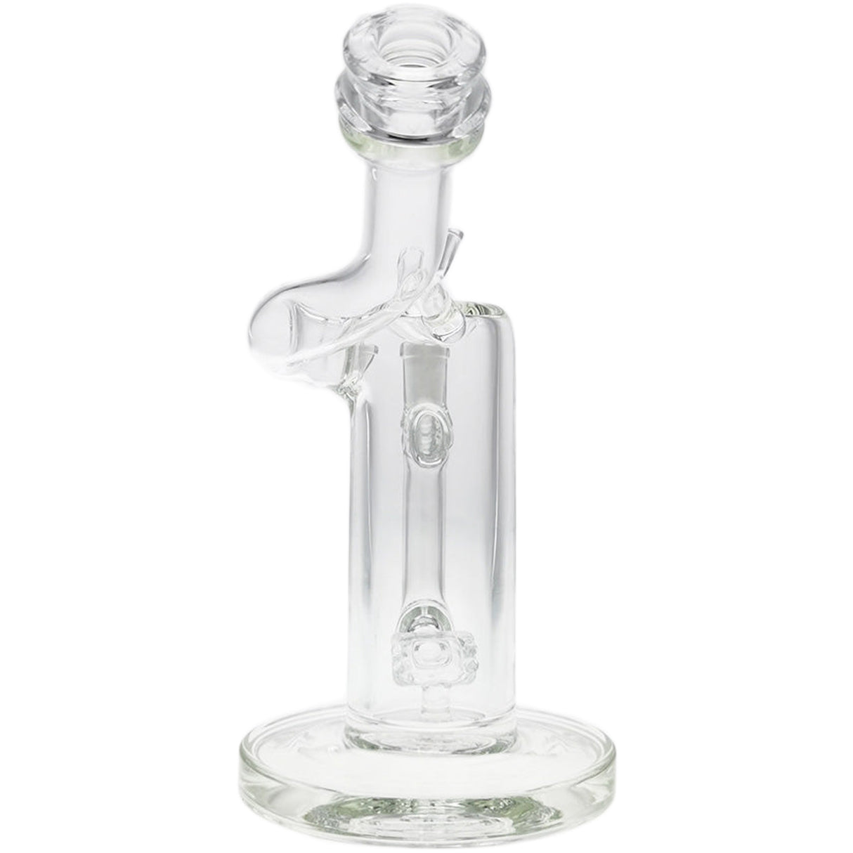 Thick Ass Glass 8" HammerHead Perc Dab Rig 50x7MM - 14MM Female