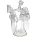 Thick Ass Glass 8" Inline Sextuple Recycler Dab Rig - 14MM Female Joint
