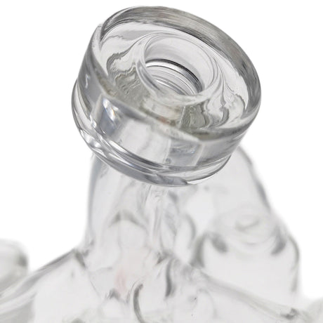 Thick Ass Glass 8" Inline Sextuple Recycler Dab Rig - 14MM Female Joint