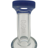 Thick Ass Glass 8" Super Slit Puck Bong with Bent Neck & Showerhead Percolator