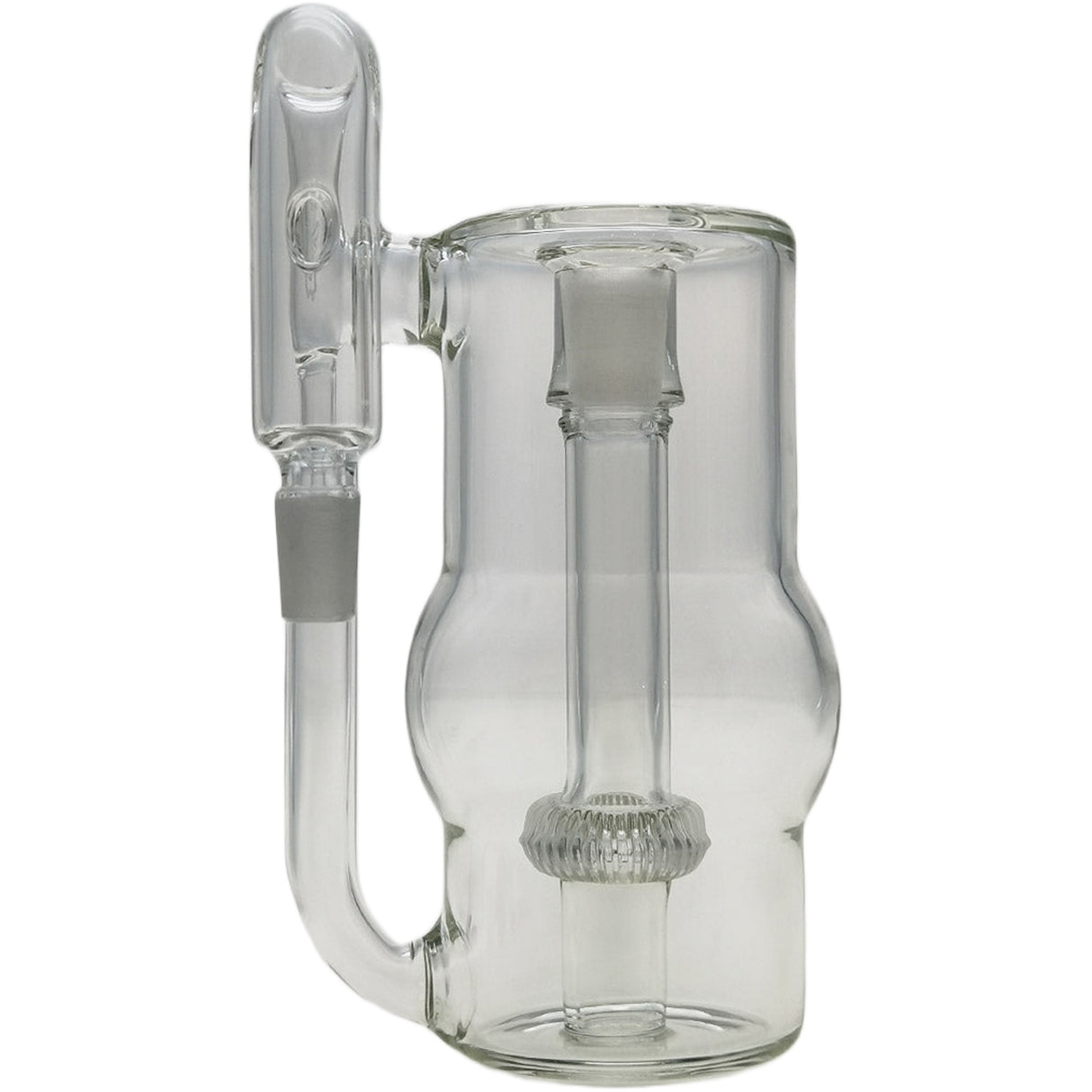 Thick Ass Glass 8.5" UFO Super Slit Ash Catcher 14MM M/F Adapter
