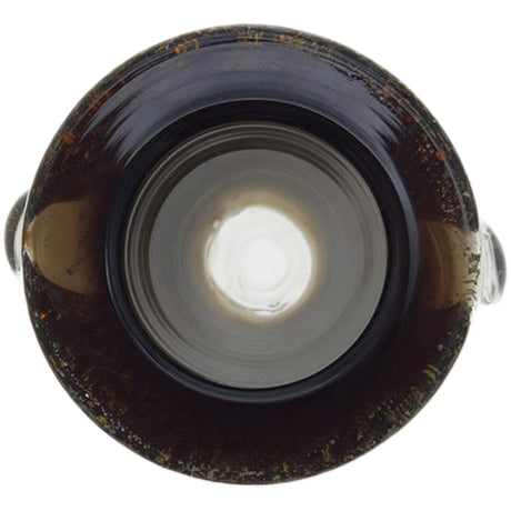 Thick Ass Glass Artistic 14MM Male Single Hole Slide with Multi-Marble Grip