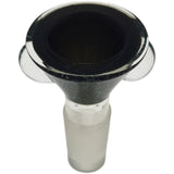 Thick Ass Glass Artistic 14MM Male Single Hole Slide with Multi-Marble Grip