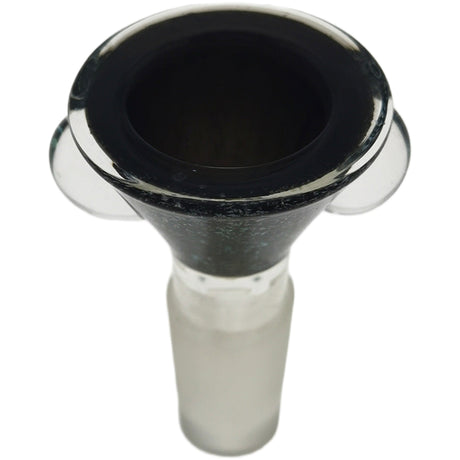 Thick Ass Glass Artistic 14MM Male Single Hole Slide with Multi-Marble Grip