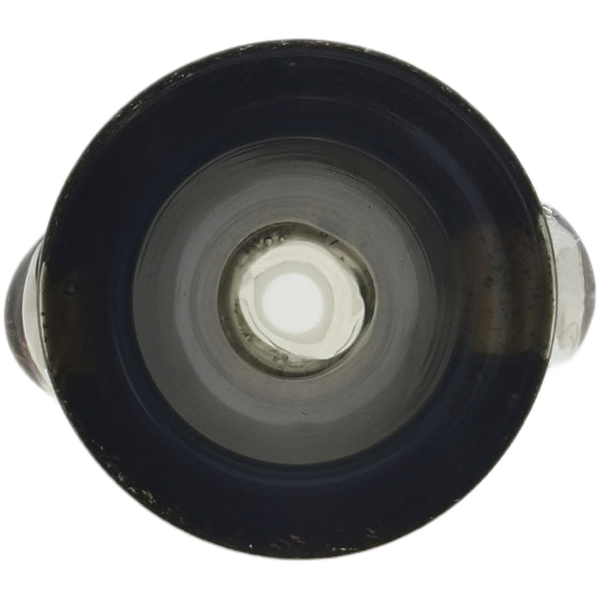 Thick Ass Glass Artistic 14MM Male Single Hole Slide with Multi-Marble Grip