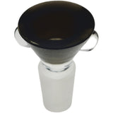 Thick Ass Glass Artistic 14MM Male Single Hole Slide with Multi-Marble Grip