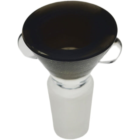Thick Ass Glass Artistic 14MM Male Single Hole Slide with Multi-Marble Grip
