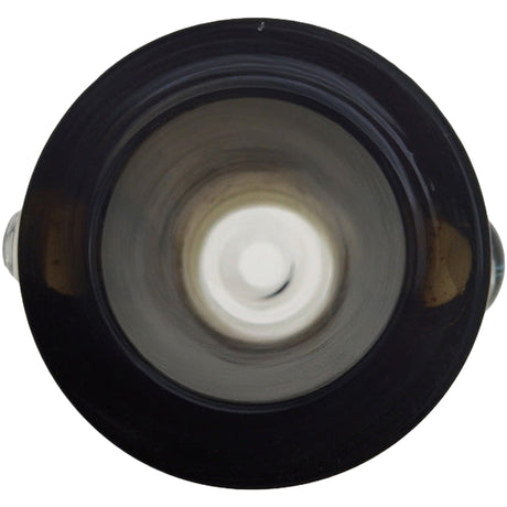 Thick Ass Glass Artistic 14MM Male Single Hole Slide with Multi-Marble Grip