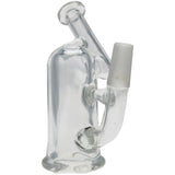 Thick Ass Glass Compact 3.25" Pocket Rig with Natural Diffusion - 25x4MM, 10MM Male Joint