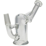 Thick Ass Glass Compact 3.25" Pocket Rig with Natural Diffusion - 25x4MM, 10MM Male Joint