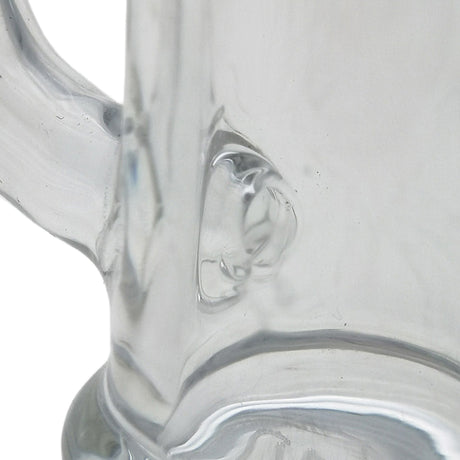 Thick Ass Glass Compact 3.25" Pocket Rig with Natural Diffusion - 25x4MM, 10MM Male Joint