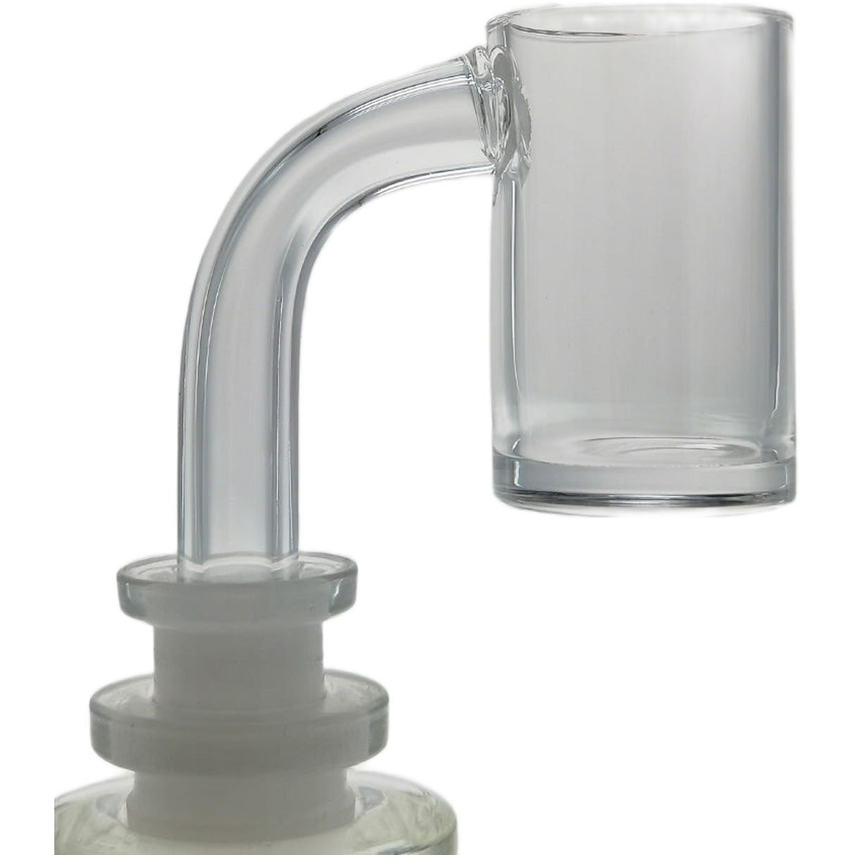 Thick Ass Glass Deep Dish Quartz Banger - High Airflow Flat Top 25x2MM