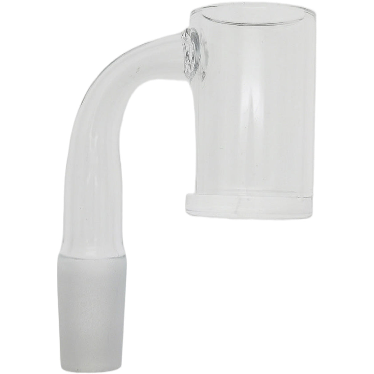 Thick Ass Glass Deep Dish Quartz Banger - High Airflow Flat Top 25x2MM