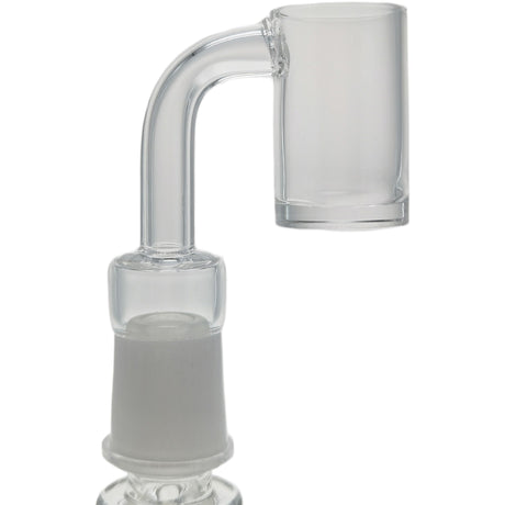 Thick Ass Glass Deep Dish Quartz Banger - High Airflow Flat Top 25x2MM