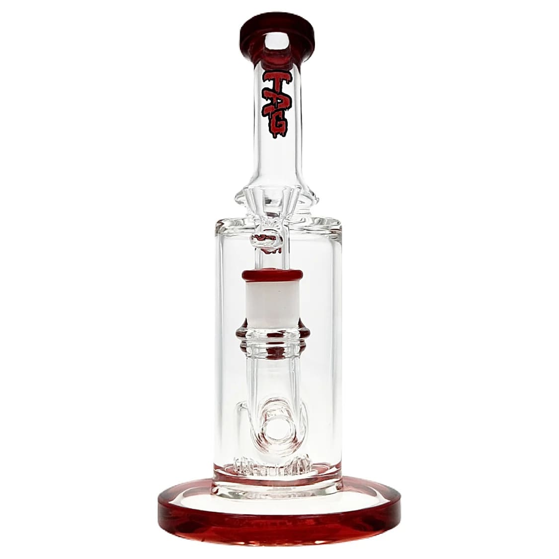 Thick Ass Glass 9.5" Showerhead Froth Diffuser Bong with Super Slit Percolator