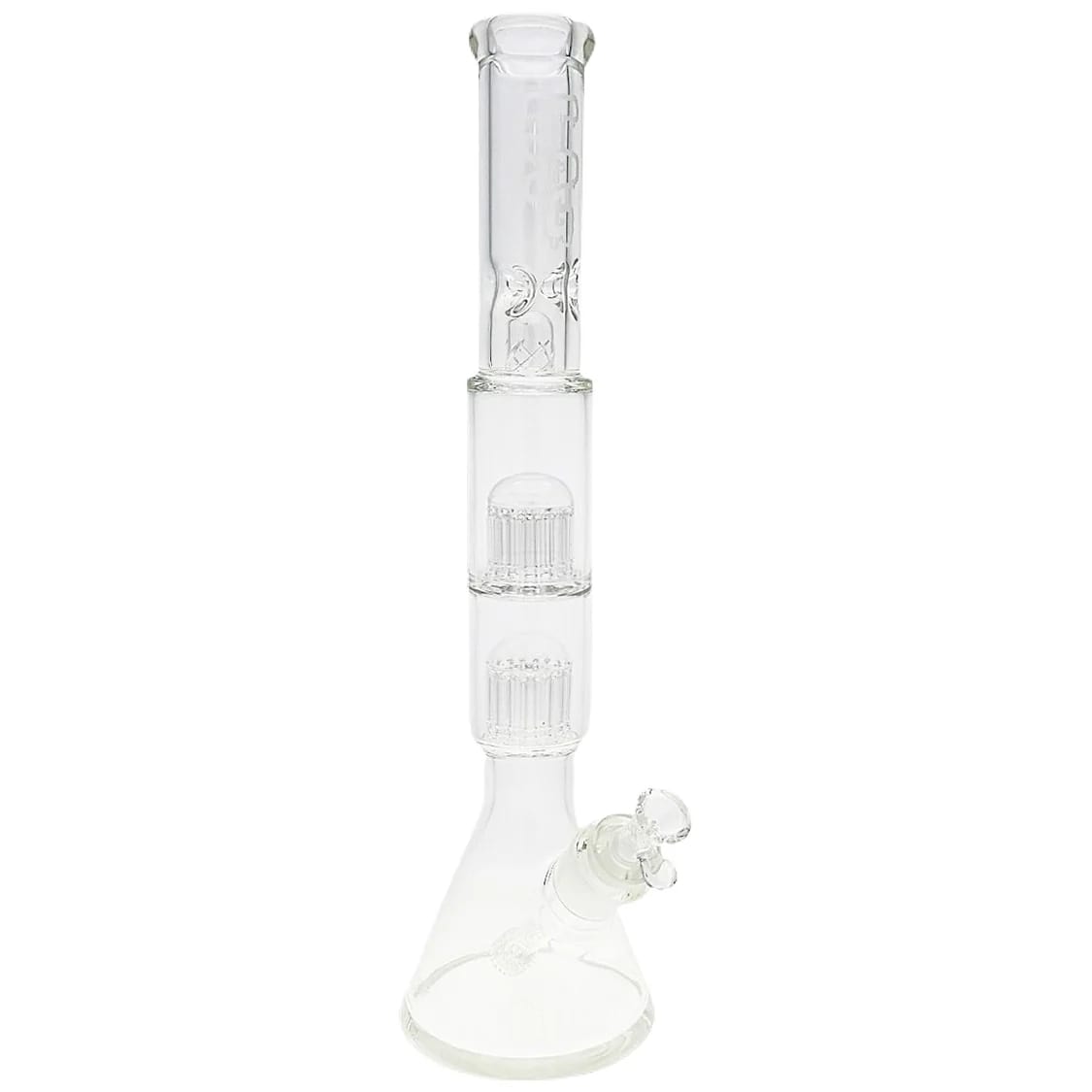 Thick Ass Glass 20" Beaker Bong w/ Double 16-Arm Tree Perc 7mm