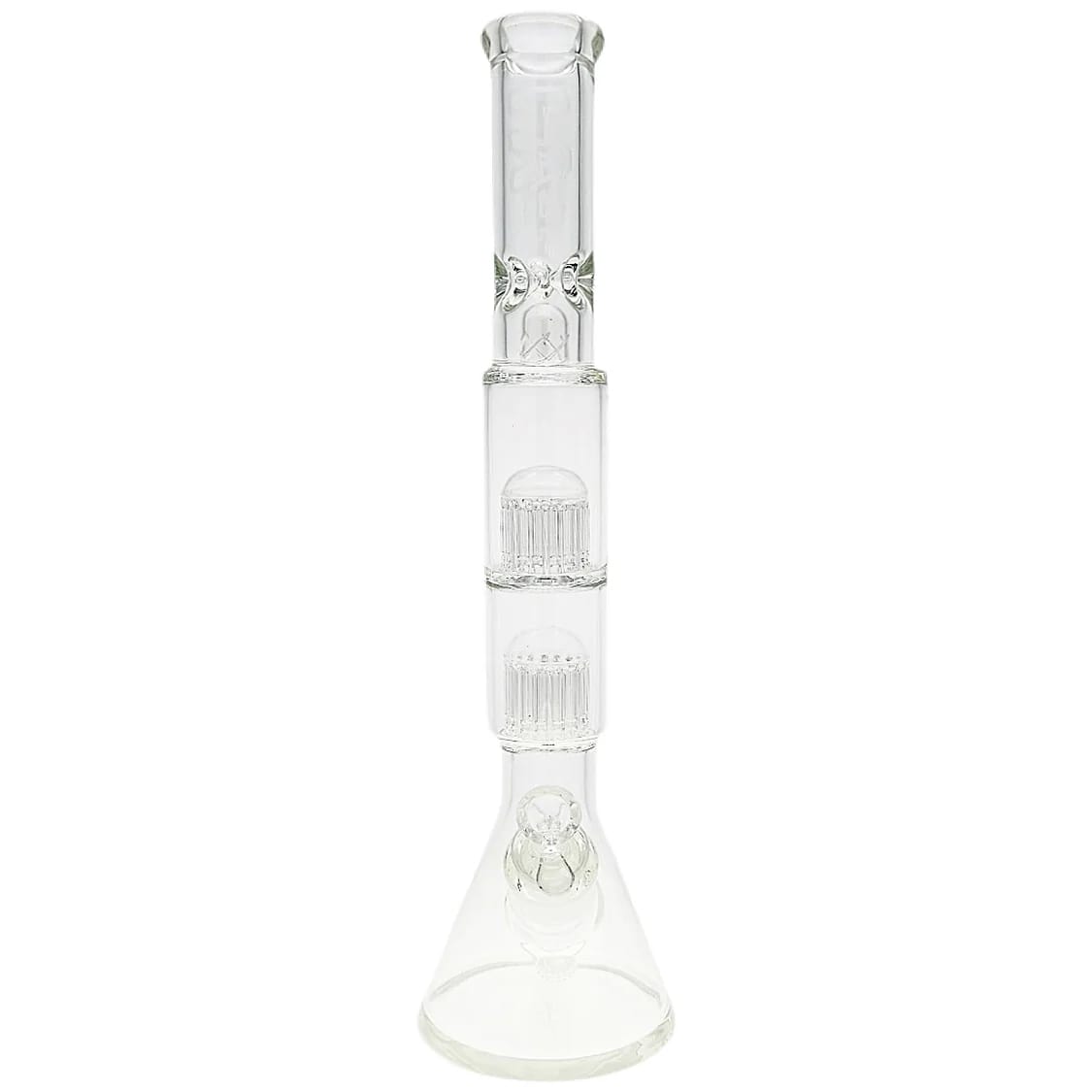 Thick Ass Glass 20" Beaker Bong w/ Double 16-Arm Tree Perc 7mm