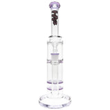 Thick Ass Glass 16" Double Honeycomb Bong w/ Spinning Guard