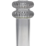 Thick Ass Glass Double UFO Perc Downstem 28/18MM - Premium Quartz