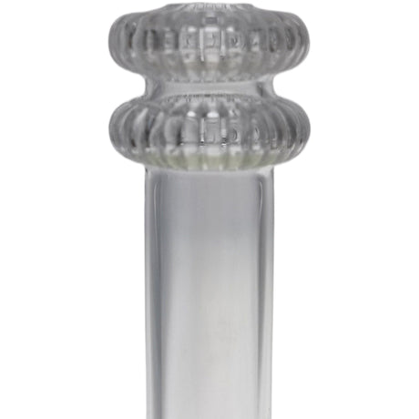 Thick Ass Glass Double UFO Perc Downstem 28/18MM - Premium Quartz