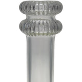 Thick Ass Glass Double UFO Perc Downstem 28/18MM - Premium Quartz