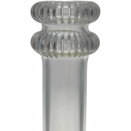Thick Ass Glass Double UFO Perc Downstem 28/18MM - Premium Quartz