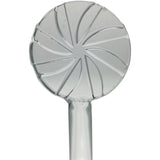 Thick Ass Glass Dual-Design Quartz Carb Cap Dabber 35MM - Airflow Control