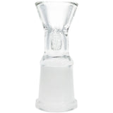 Thick Ass Glass Easy-Clean Female Bong Slide with Screen & Handle 14-19mm
