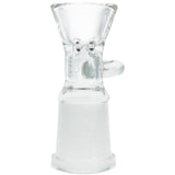 Thick Ass Glass Easy-Clean Female Bong Slide with Screen & Handle 14-19mm