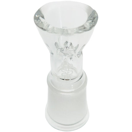 Thick Ass Glass Easy-Clean Female Bong Slide with Screen & Handle 14-19mm