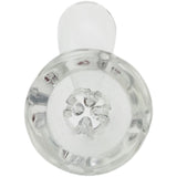 Thick Ass Glass Easy-Clean Female Bong Slide with Screen & Handle 14-19mm