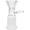 Thick Ass Glass Easy-Clean Female Bong Slide with Screen & Handle 14-19mm