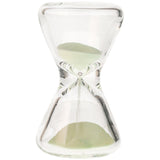 Thick Ass Glass Glow Sand 3.5" Hourglass - Enchanting Dab Timer Accessory